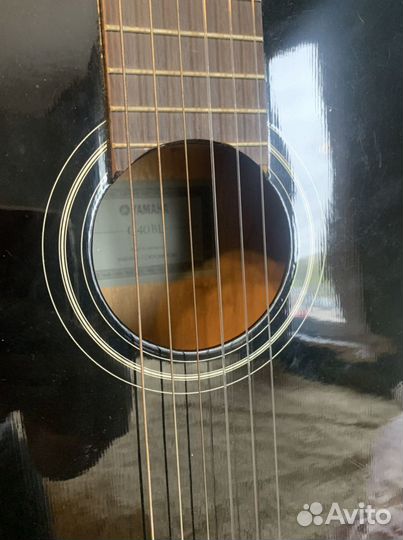 Гитара Yamaha черная C40 BL