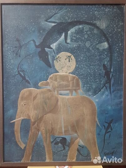 Картина маслом на холсте