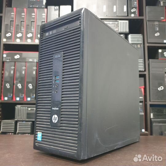 Пк офисный HP ProDesk i3-4160,500 gb hdd