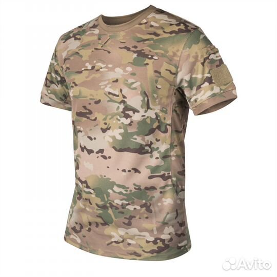 Футболка Topcool Helikon, цвет Camogrom