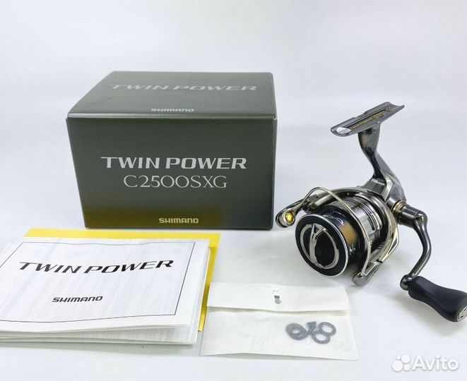 Катушка shimano (New) 24 twin power C2500SXG