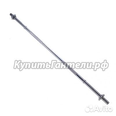 Гриф прямой хром. d-30мм L-183см (H-3126)