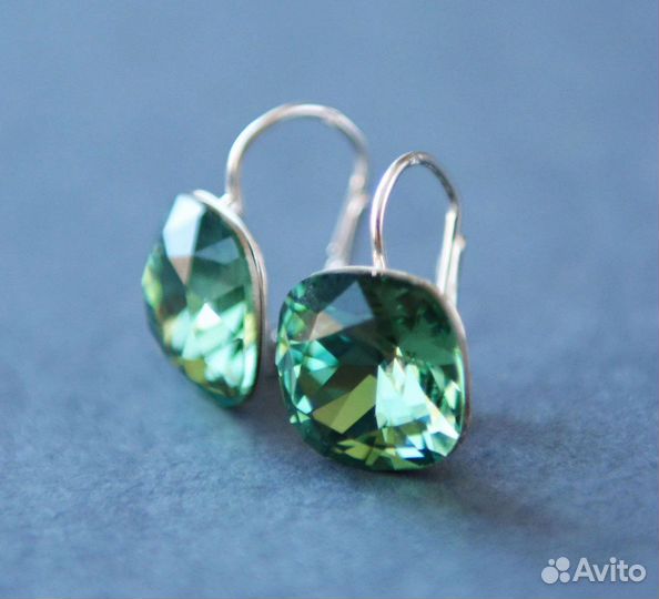 Серьги серебро