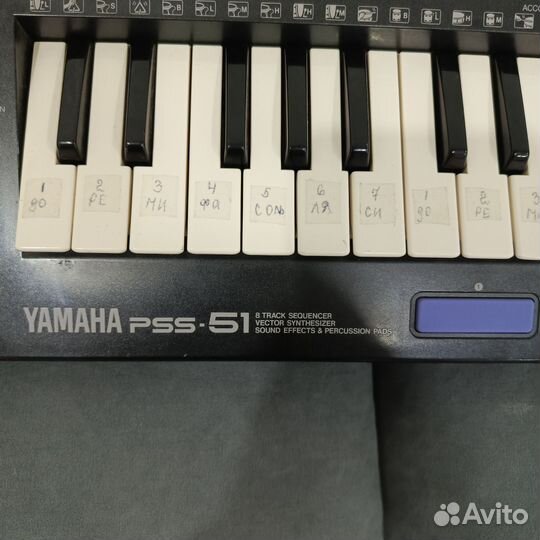 Синтезатор yamaha pss 51