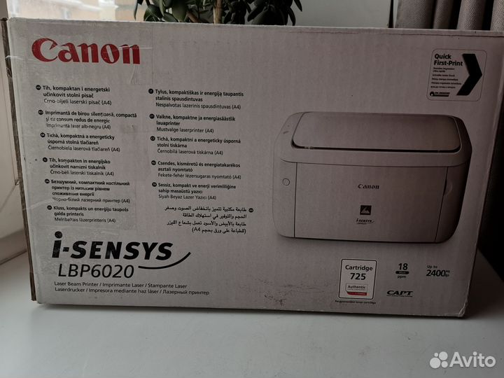 Принтер Canon lbp 6020