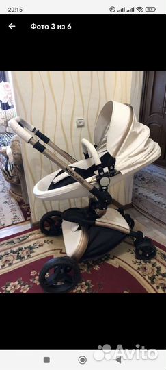Прогулочная коляска 2 в 1