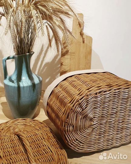 Хлебница плетеная
