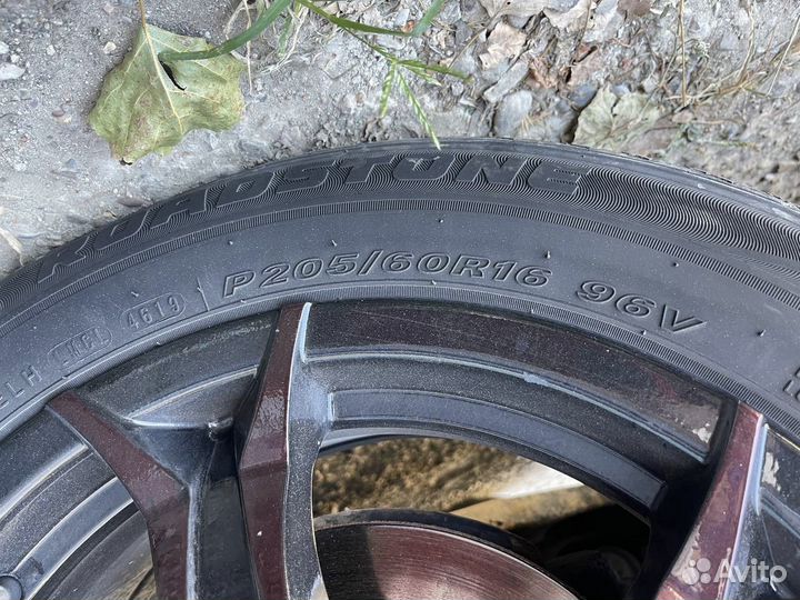 Комплект дисков с резиной R16 - 5/114.3