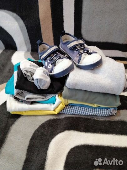Детские вещи пакетом на мальчика 5лет