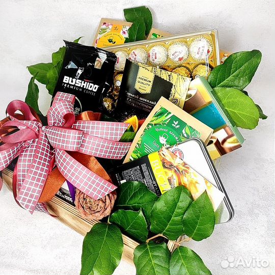 Подарочная корзина премиум