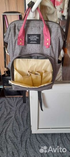 Сумка рюкзак для мамы на коляску