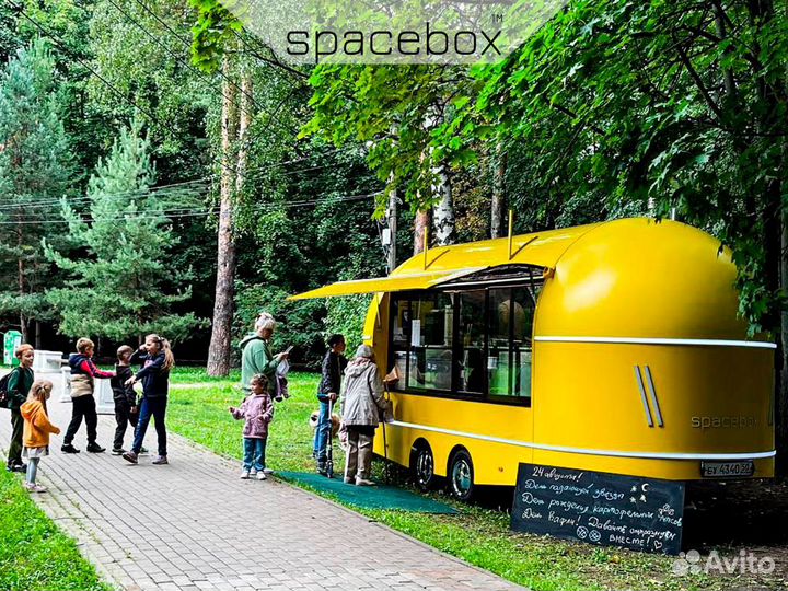 Фудтрак, Торговый павильон