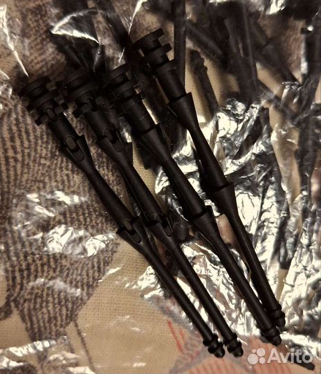 Силиконовые гвозди 20 штук для пк вентиляторов