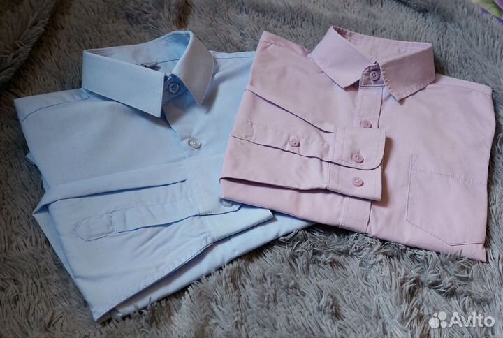 Вещи пакетом к школе(рубашки,джемпер,брюки)