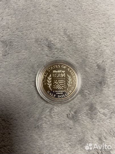 Монета по футболу Чемпионат мира