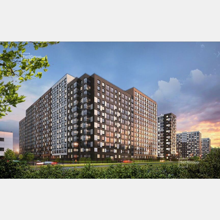 2-к. квартира, 74,2 м², 5/17 эт.