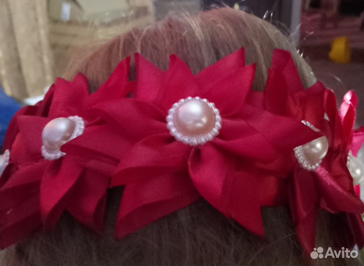 Ободок для волос ручной работы