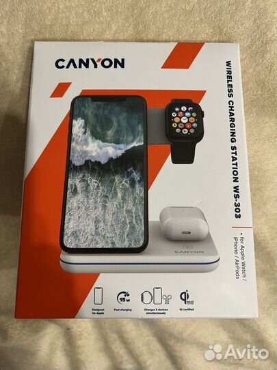 Беспроводное зарядное устройство Canyon