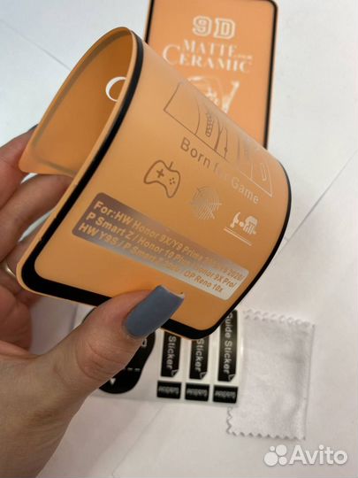 Защитное стекло huawei P Smart Z матовое керамика