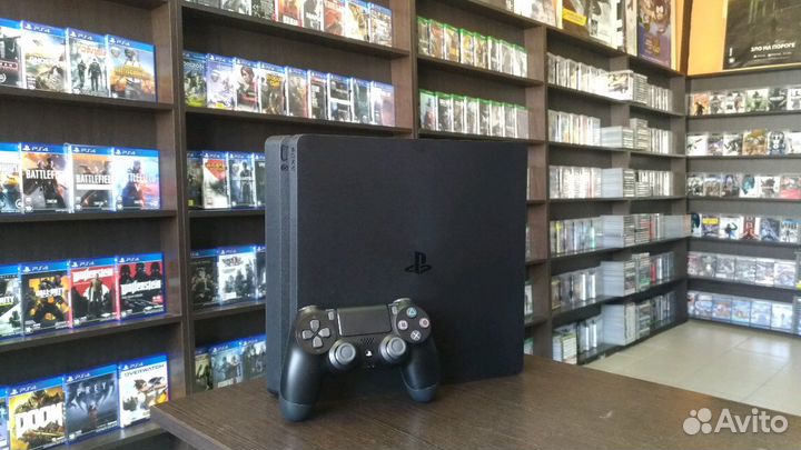 Приставка ps4 slim 500
