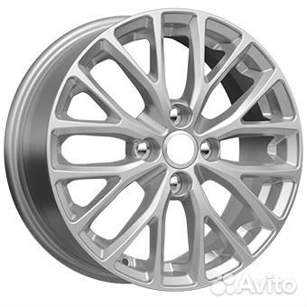 K&K кс782 6x15 4x100 ET46 DIA54.1 Kia Rio силь