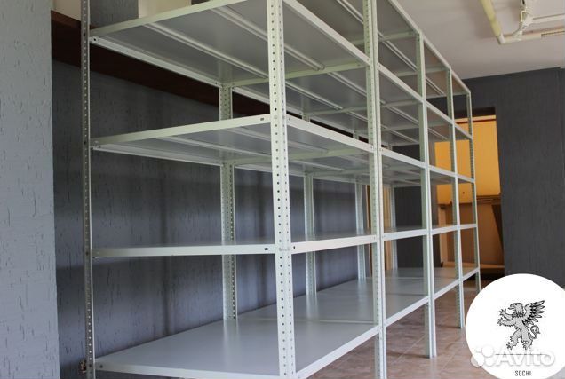 Стеллажи металлические
