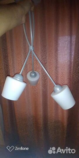 Люстра потолочная бу