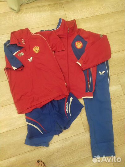 Костюм сборной России по настольному теннису