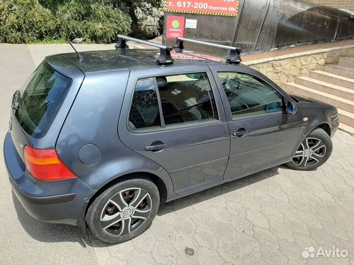 Багажник на крышу Фольцваген Гольф 4, аэро