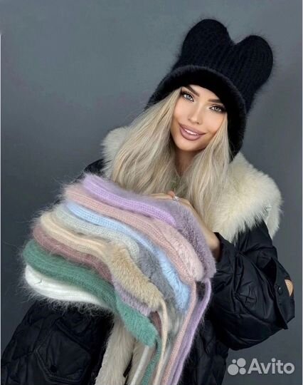 Шапка ангора