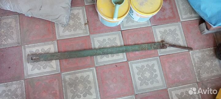 Старинный притвор для калитки метал. кованный