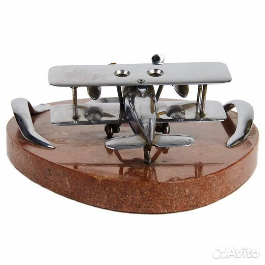 Антикварная пепельница для сигар в виде самолета