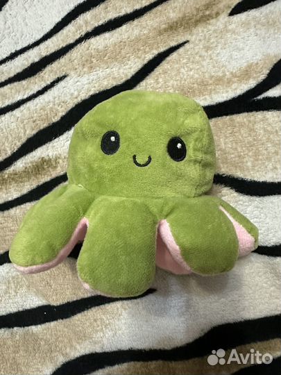 Мягкая игрушка осьминог перевертыш