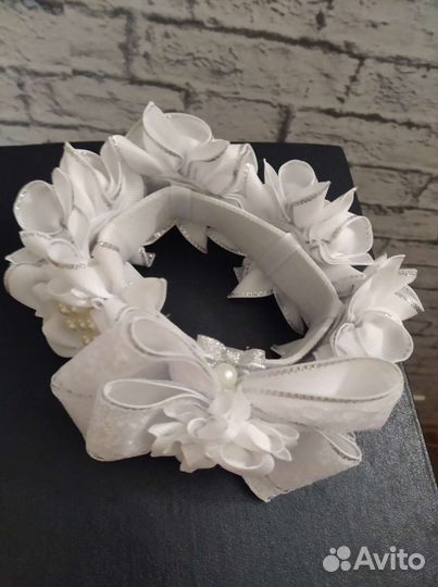 Бант-резинка на пучок