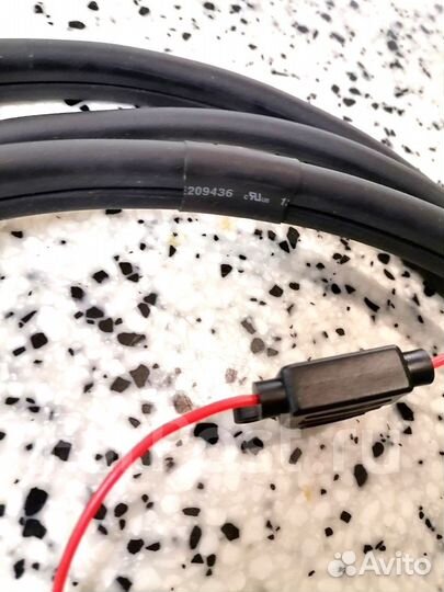 Силовой кабель на электростартер для лодочного мот