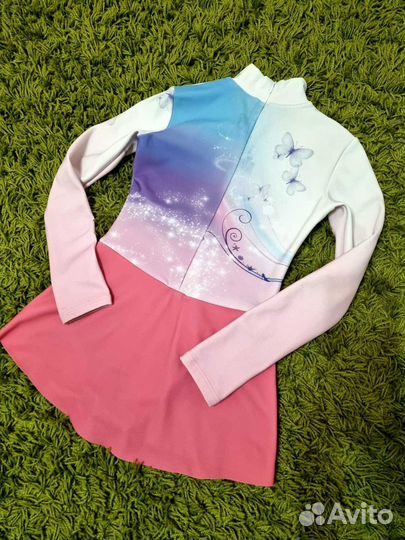 Платье для фигурного катания, размер 140-146