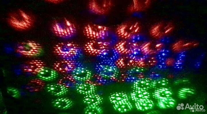 Светомузыка Neo Neon SRL-4129H LED RGB Mic Pro New