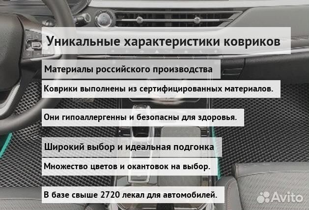 Эва коврики с бортиками