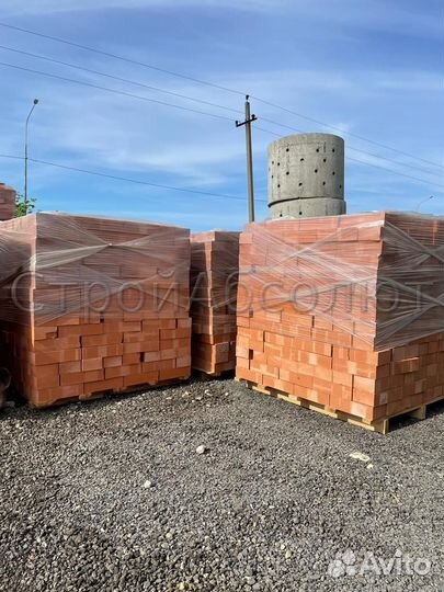 Кирпич рядовой М125 1 сорт