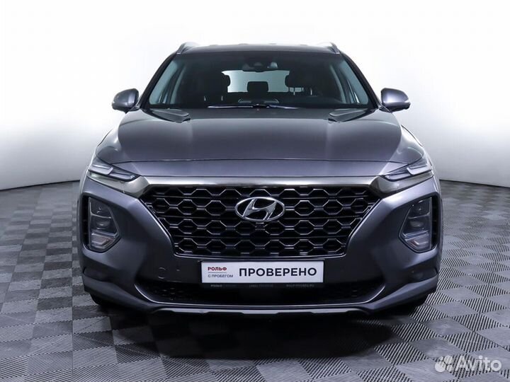 Hyundai Santa Fe 2.2 AT, 2019, 98 641 км