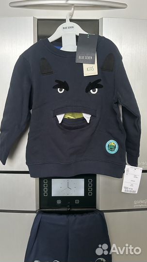 Костюм с монстриком. 92 см