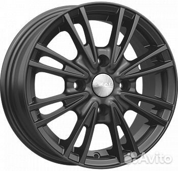 R14 4x100 5,5J ET45 D67,1 Скад Пантера Чёрный барх