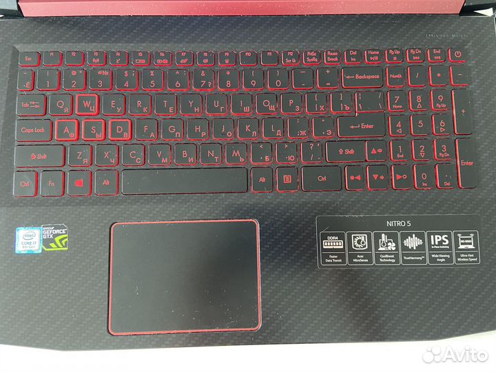 Acer nitro 5 gtx 1050ti 8GB intel i7 8Gen