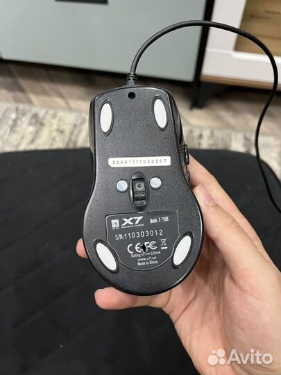 Игровая мышь А4 Tech X-718BK