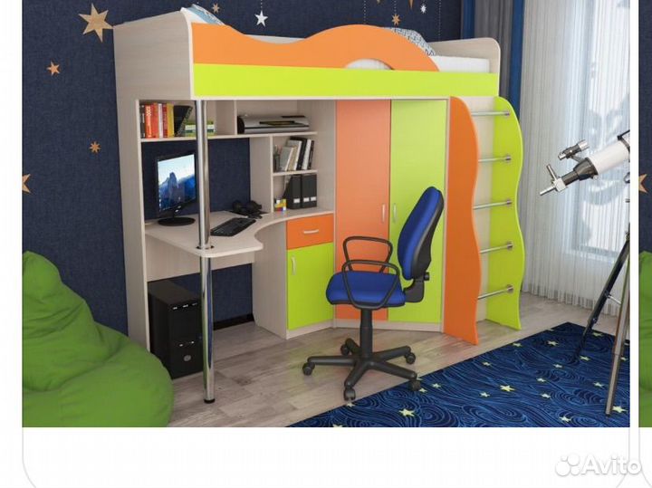 Двухъярусная кровать бу