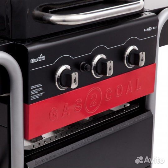 Газовый гриль Char-Broil Hybrid New Gas & Coal