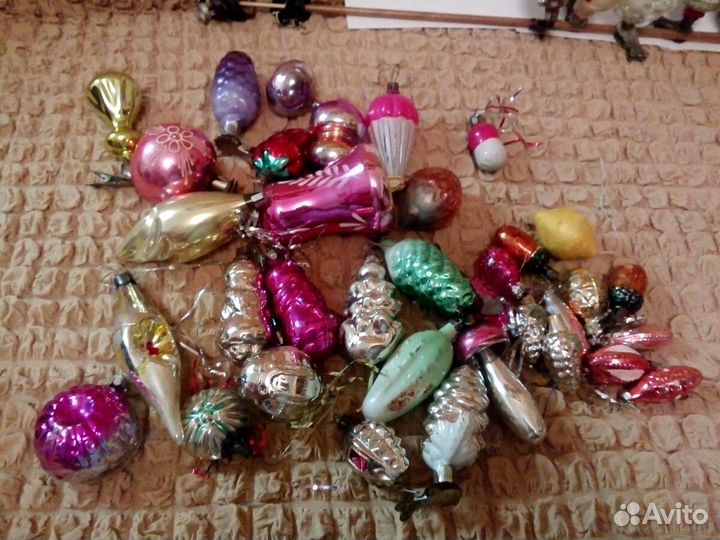 Елочные игрушки СССР
