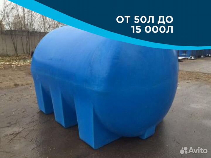 Бак пластиковый 600 л / доставкасегодня