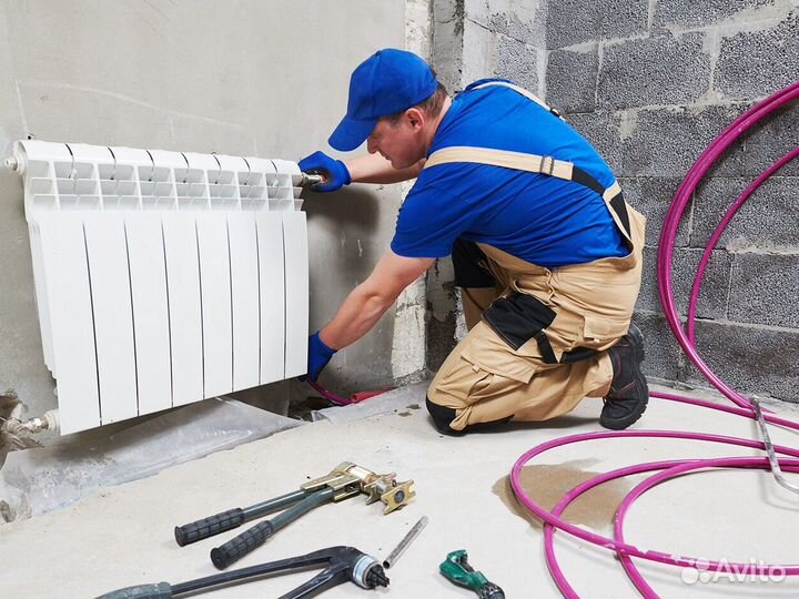 Сантехник. Отопление, тёплый пол. Разморозка труб