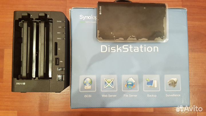 Продам NAS-сервер Synology DiskStation DS212+
